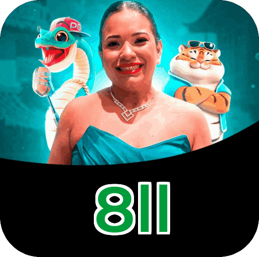 Interface do aplicativo 8ll mostrando jogos disponíveis no iOS e Android